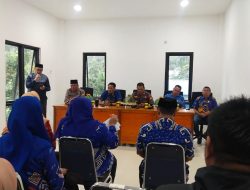 Polsubsektor Parigi Gelar Rapat Silaturahmi dan Pisah Sambut Kapolsubsektor Lama dan Baru