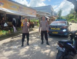 Cegah Kriminalitas, Polsek Tinambung Sisir Titik Rawan Lewat Patroli Rutin