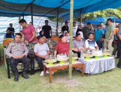 Wakapolsek Tinambung Polres Polman Hadiri Pembukaan Turnamen Sepakbola S. Mengga Cup V Tahun 2025 di Desa Karama